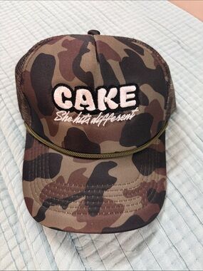 NWOT CAKE She Hits Different Camo